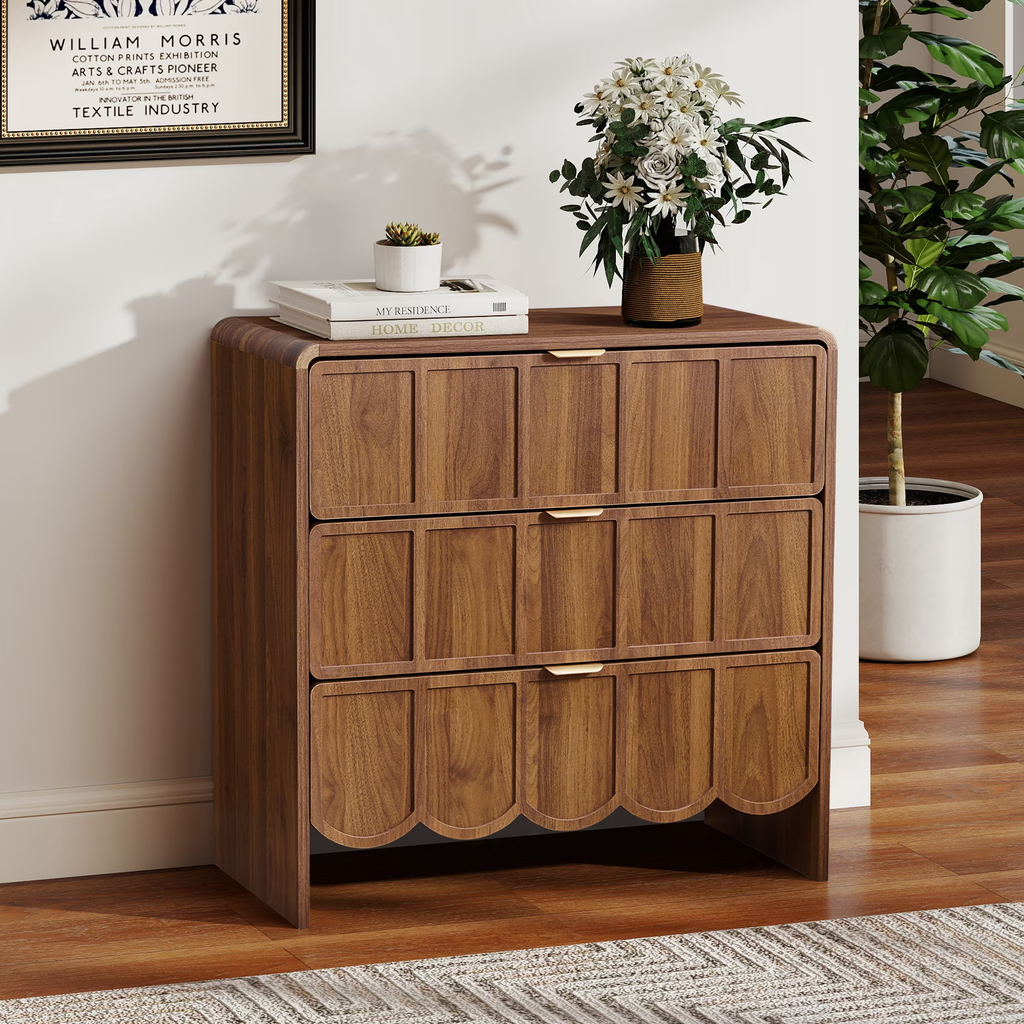 Weselon 3 Drawer Dresser for Bedroom