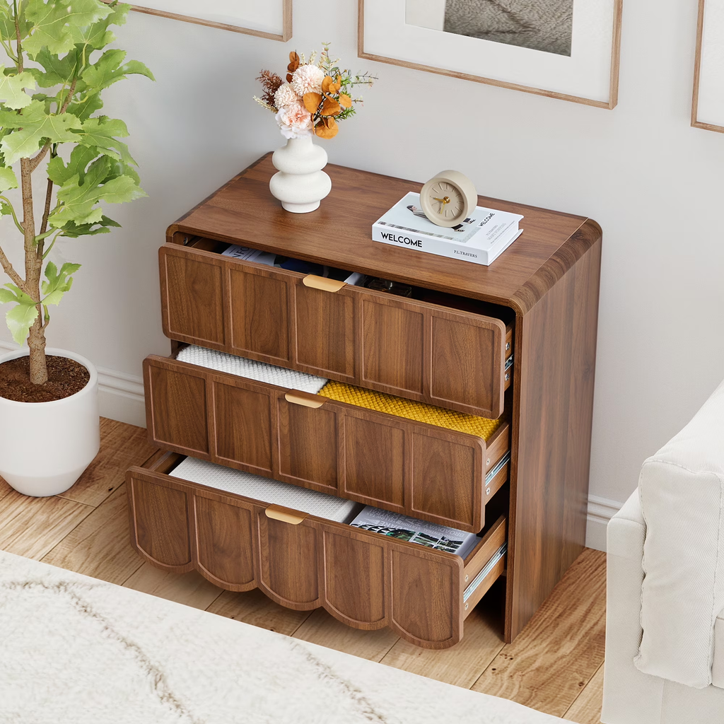 Weselon 3 Drawer Dresser for Bedroom