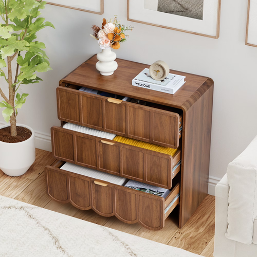 Weselon 3 Drawer Dresser for Bedroom
