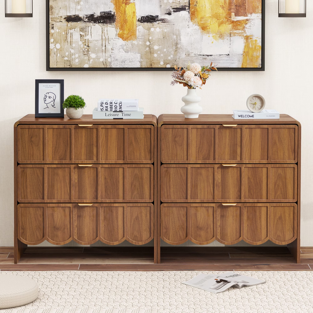 Weselon 3 Drawer Dresser for Bedroom